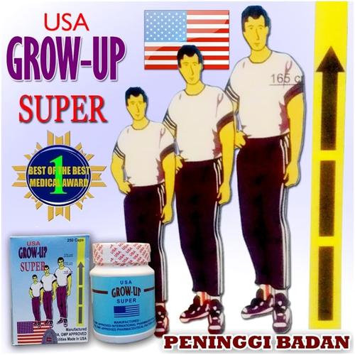Foto Produk Suplement - Obat Peninggi Badan Grow Up Super USA dari Toko Matra
