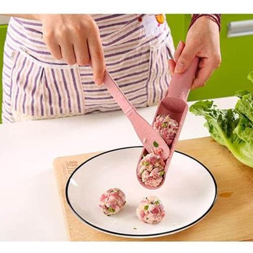 Foto Produk Alat Cetakan Bakso Bakwan Gorengan bahan Plastik Meat Ball Maker dari Ji-en Collection