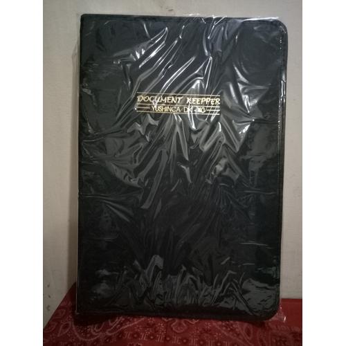 Foto Produk Map Dokumen Keeper Resleting Yushinca DK 40 Lbr - Hitam dari Pembina Stationery