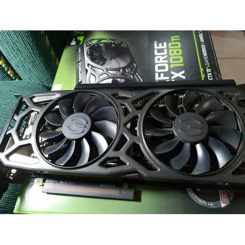 Foto Produk VGA NVDIA EVGA GTX1080TI / GTX 1080TI 11GB SC BLACK dari chandut