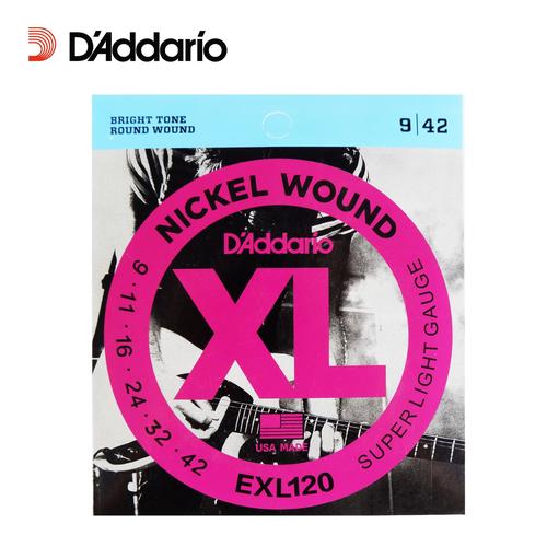 Foto Produk Senar Gitar Elektrik D'Addario (09) EXL120 Super Light Gauge Daddario dari BRANDOS