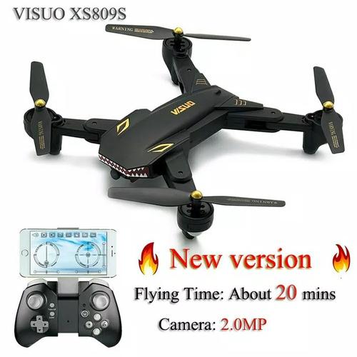 Foto Produk Drone Visuo XS809S Battlesharks upgrade XS809HW dari condetshop