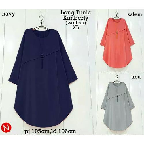 Foto Produk Tunik remaja/tunic bumil/baju kerja/blouse murah/atasan kantor keren dari Fika Olshop Store