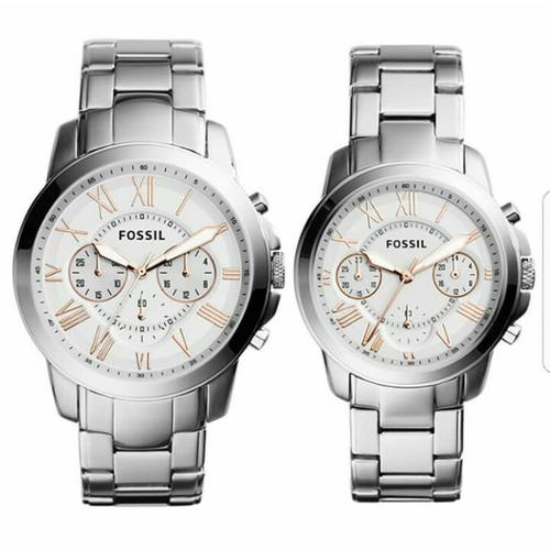Jual Fossil couple watches - Kota 