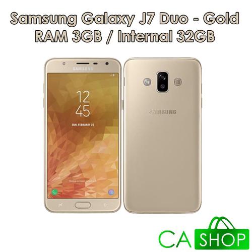 Foto Produk Samsung Galaxy J7 Duo - J720 - 3GB/32GB - Gold - NEW - GRS Resmi SEIN dari CA Shop