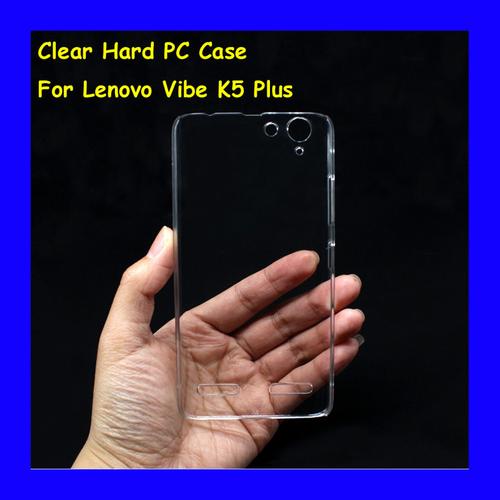 Foto Produk Lenovo Vibe K5 Plus - Clear Hard Case Casing Cover Transparan dari GadgetQu