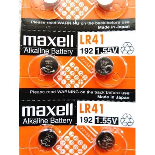 Foto Produk Baterai / Batre Maxell LR41 Asli / Original dari TriMedia Shop