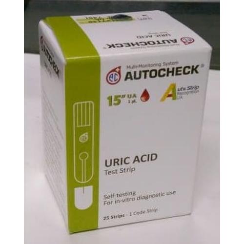 Foto Produk Autocheck Asam Urat Strip 25's dari TokoTensi