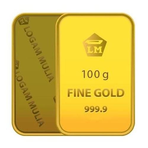 Foto Produk Emas Logam Mulia Antam 100 gram dari Mulia Cikini