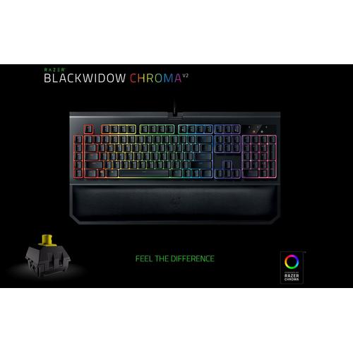 Foto Produk Razer BlackWidow Chroma V2 RGB - Yellow Switch Mechanical dari Light Gaming Shop