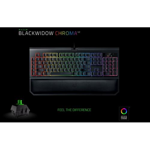 Foto Produk Razer BlackWidow Chroma V2 RGB - Green Switch Mechanical dari Ice Audio shop