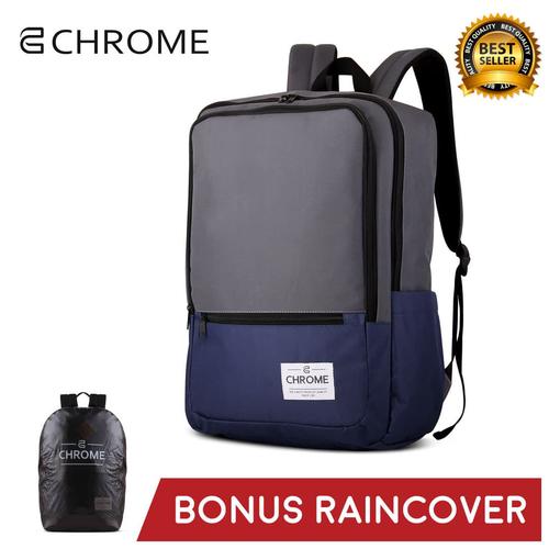 Gambar Tas Ransel Pria Backpack Chrome 05 Abu dari chromebag undefined Tokopedia