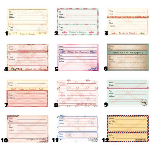Foto Produk Sticker Label Pengiriman Online Shop Model Dropship dari Irmutz Collection