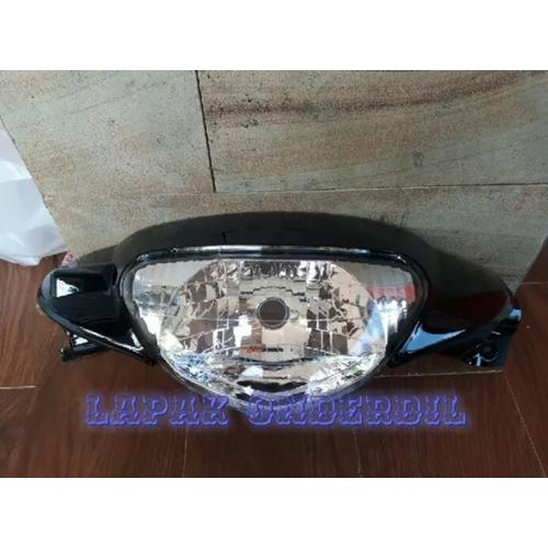 Foto Produk batok depan mio sporty plus lampu hitam dari ONDERDIL MOTOR PEDIA