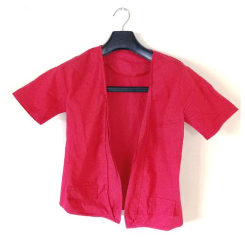 Foto Produk Baju bolero polos merah dari Firangela