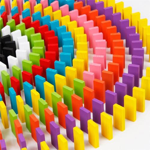 Gambar Balok Domino 120PCS - Multi Color dari web komputindo undefined Tokopedia