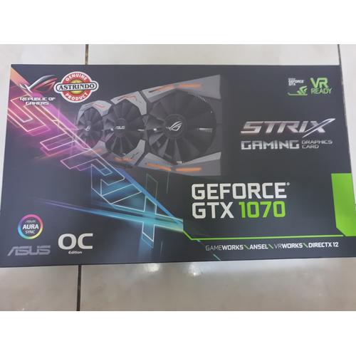 Foto Produk ASUS GTX 1070 / GTX1070 8GB STRIX OC EDITION dari chandut
