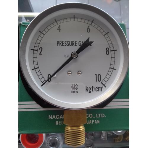 Jual PRESSURE GAUGE NKS .NAGANO DRAT 1/2 "IN UK 10 KG / 15 KG (JPN