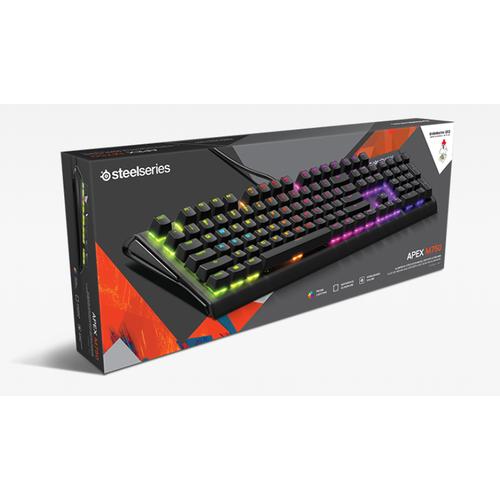 Foto Produk SteelSeries Apex M750 Aluminum Core Mechanical Esports Keyboard Resmi dari Freestyle Computer