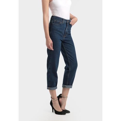 Promo Plain Boyfriend Jeans by MKY 