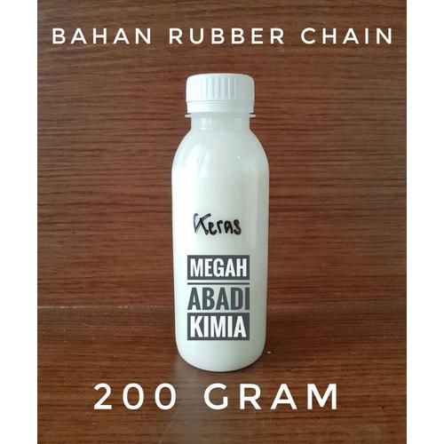 Gambar Rubber Chain keras patch rubber gantungan kunci karet 200 Gram dari Megah chem undefined Tokopedia