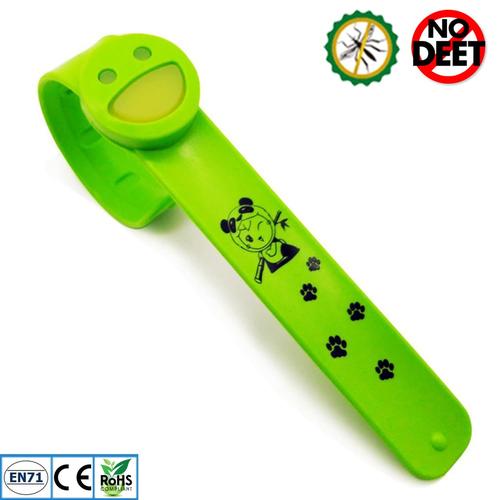 Foto Produk BabyGo Slap Mosquito Repellent Bracelet GREEN (Gelang Anti Nyamuk) dari Shiryu