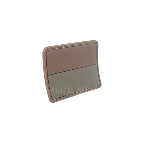 Foto Produk MOLAY SANG MERAH PUTIH PVC Patch - COYOTE TAN dari Molay