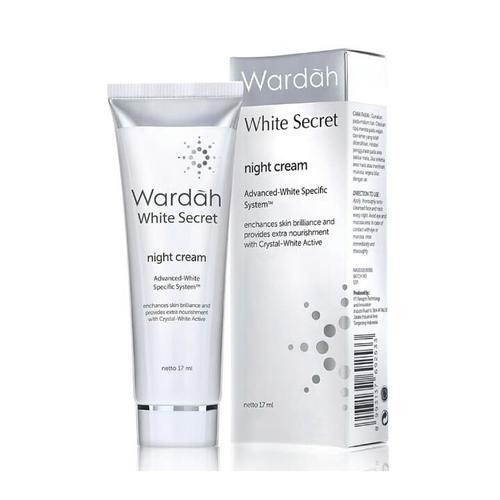 Foto Produk Wardah - White Secret Night Cream 17 ml dari Wardah Official