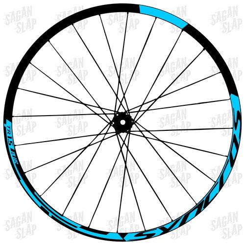 Jual Sticker Rims Lebar Stiker 2cm Decal Rim Syncros TR1 26