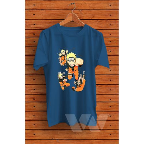 Jual Kaos Naruto Baju T-Shirt Distro Kartun Anime Naruto 01 - Kota
