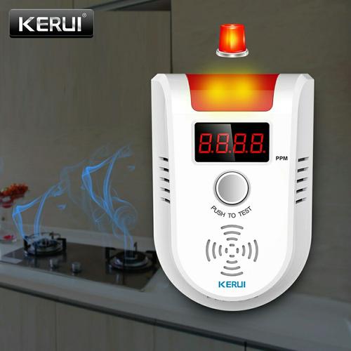 Gambar KERUI Wireless Detektor Gas bocor LPG Alarm Detector dari Asyam Weiseman Kab. Bekasi Tokopedia
