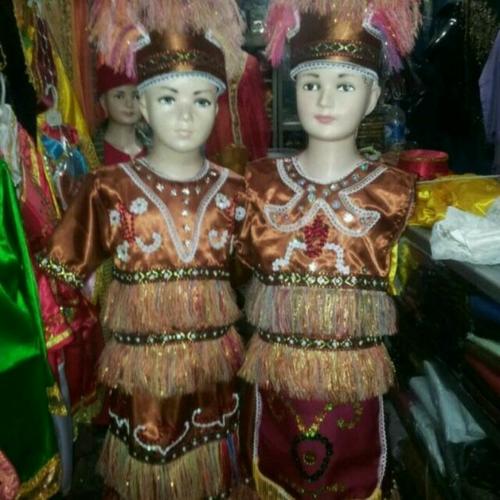 Foto Produk Pakaian adat anak baju papua saten Lk - Pr dari FAUZAN GHIFFARY SHOP