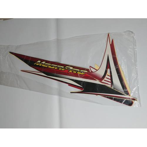 Foto Produk Stiker Bodi & Lis Body & Striping Megapro 2006 Hitam Merah dari Lestari Motor 2