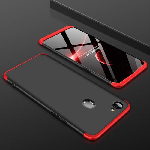 Foto Produk 360 protection slim matte full armor case oppo F7 - black red dari importking