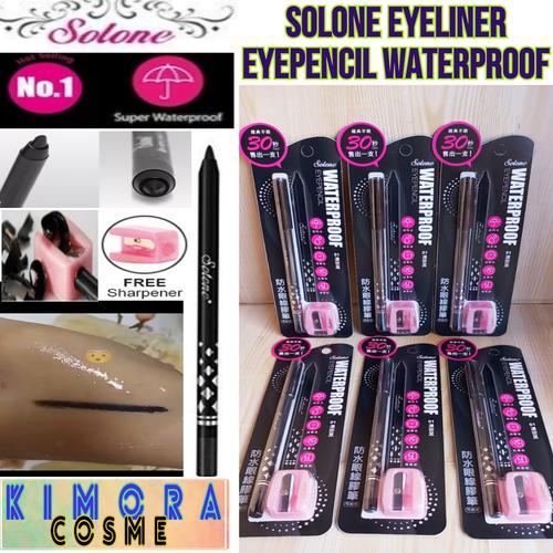 Foto Produk Eyeliner Eyepencil Waterproof Solone Made In Taiwan dari KimoraCosme
