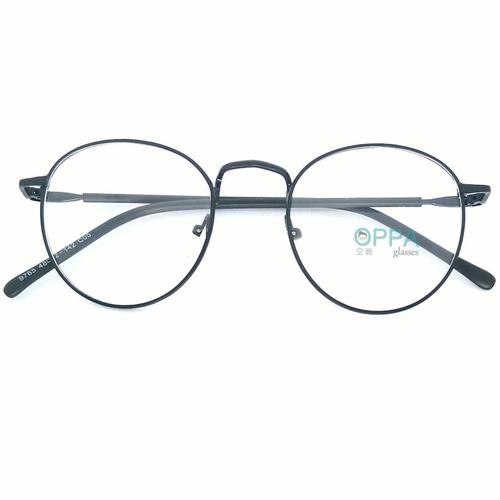 Foto Produk Frame Kacamata Korea Pria Wanita OPPA OP02 FBL Hitam Bulat Fashion dari Oppa Glasses