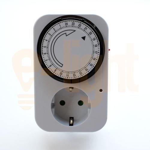 Foto Produk Stop Kontak Timer 24 Jam Analog Kaiser dari e-light