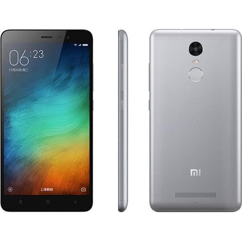 Foto Produk Xiaomi Redmi Note 3 3/32 Grey - Garansi DIstri 1 Tahun dari Yonas By CTM