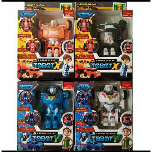 Foto Produk SALE MAINAN TOBOT X AND TOBOT Y - TRANSFORMER ROBOT MOBIL dari tambah subur