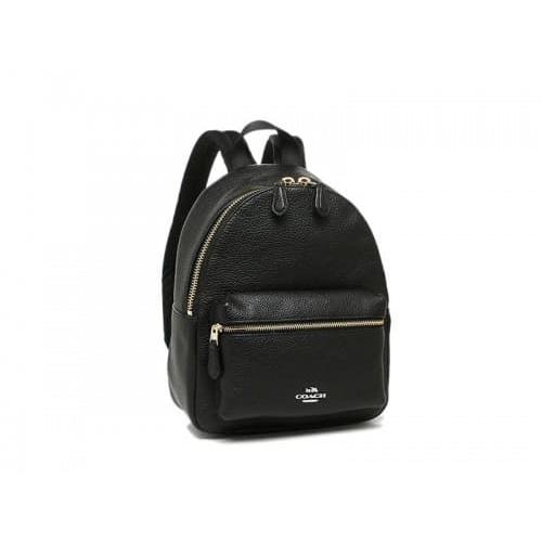 coach mini backpack black