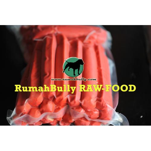 Foto Produk RawFood/DogFood/CatFood/Treat/Meat Sosis Sapi/Beef Sosis Coctail dari RumahBully