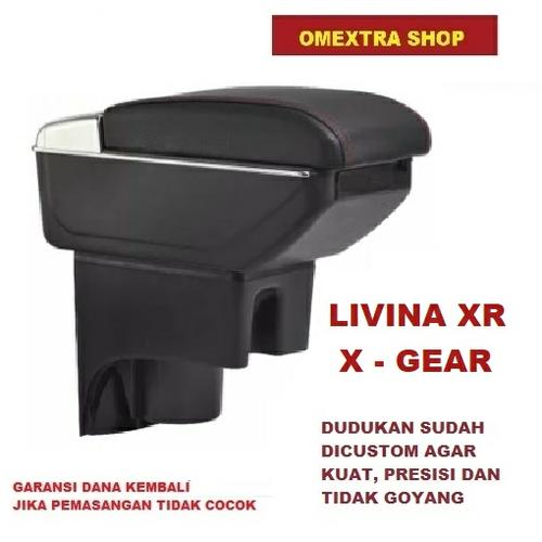 Foto Produk Armrest Console Box khusus Livina XR X Gear X-Gear Konsol dari OMEXTRA