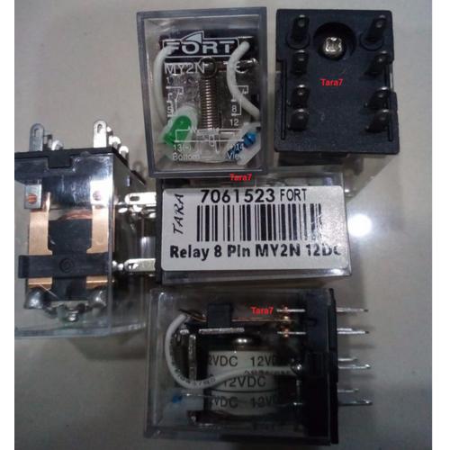 Jual RELAY MY2N 12VDC 8 Pin FORT -7061523 - Kota Depok - TARA ONLINE ...