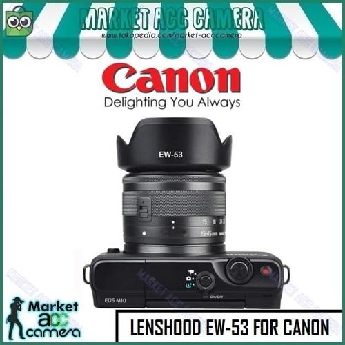 Foto Produk Lens Hood EW-53 for Canon EOS M 15-45mm (EOS M10/M3/M5/M6/M50/M100) dari Market ACC Camera