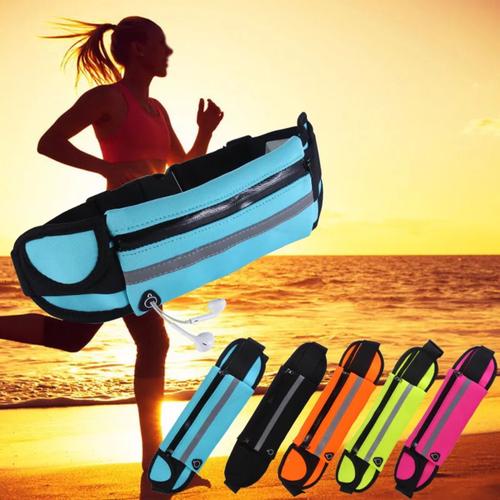 Foto Produk Waterproof Waist Bag Running Belt Tas Pinggang Olaharaga Jogging Lari dari YeoMart