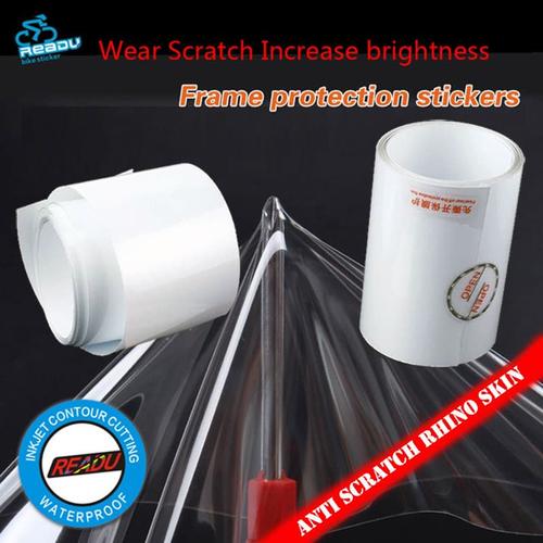 Foto Produk Clear Vinyl Film Sticker Non 3M - 10x15Cm - Pelindung Frame Sepeda dari STRAP & TAS KAMERA eiBag