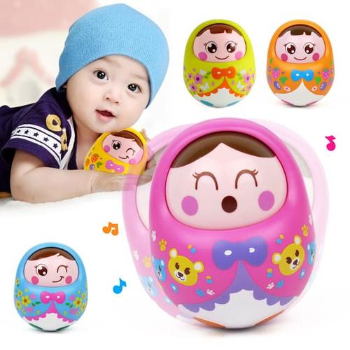 Foto Produk Mainan Bayi dan Balita Tumbler Doll | Boneka Goyang Aneka Warna dari Cherish Online