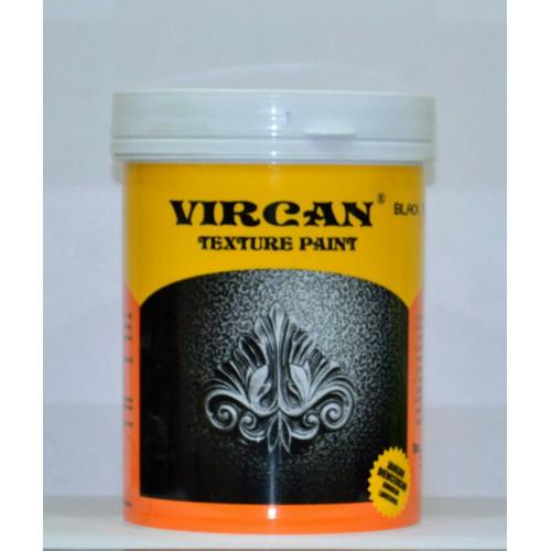 Foto Produk Cat Texture Vircan Hitam 1 Liter dari Warna Abadi Jemursari