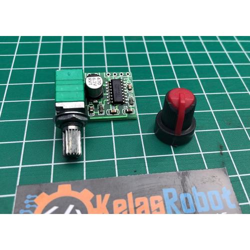 Foto Produk Mini Ampli Potensio 5V PAM8403 Digital Power Amplifier USB 3W Stereo dari Kelas Robot