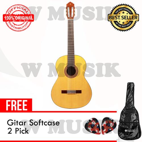 Foto Produk Yamaha Gitar Klasik C-315 / C 315 / C315 - Natural + Softcase & 2 Pick dari W Musik